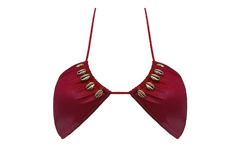 June Halter-Pearl Tie Side Bikini sold by SWORLD Inc product image thumbnail 2