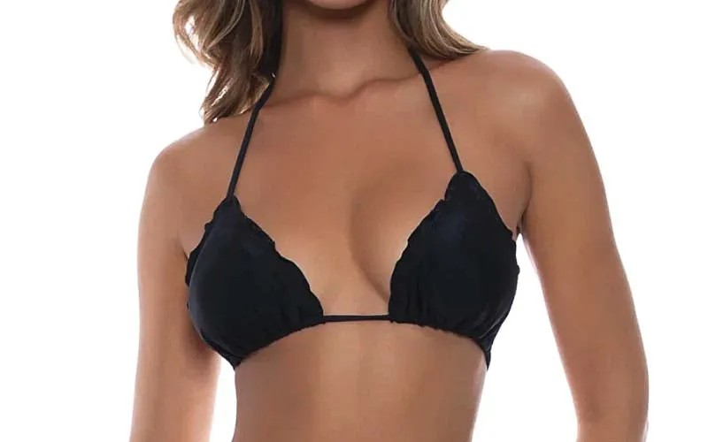 Wavey Triangle-Wavey Ruched Side Tie Bikini sold by SWORLD Inc product image thumbnail 4