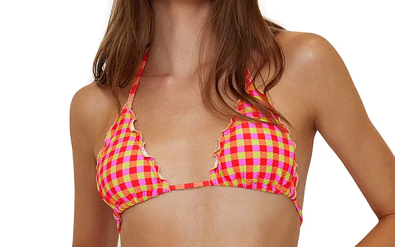 Lettuce Edge Tri-Lettuce Edge Tie Bikini sold by SWORLD Inc product image thumbnail 5
