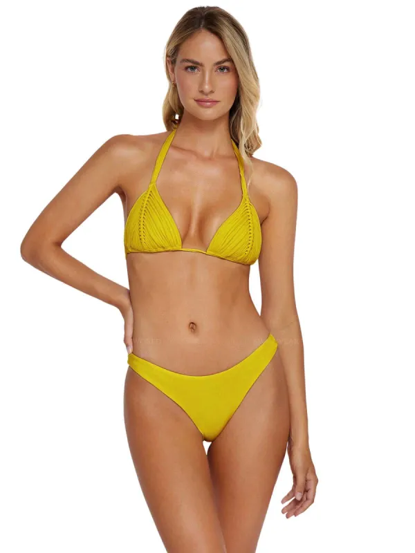 Isla Tri-Basic Ruched Bikini sold by SWORLD Inc