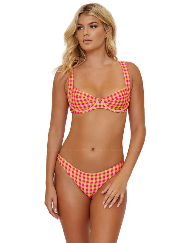 Perla Halter-Basic Ruched Bikini sold by SWORLD Inc
