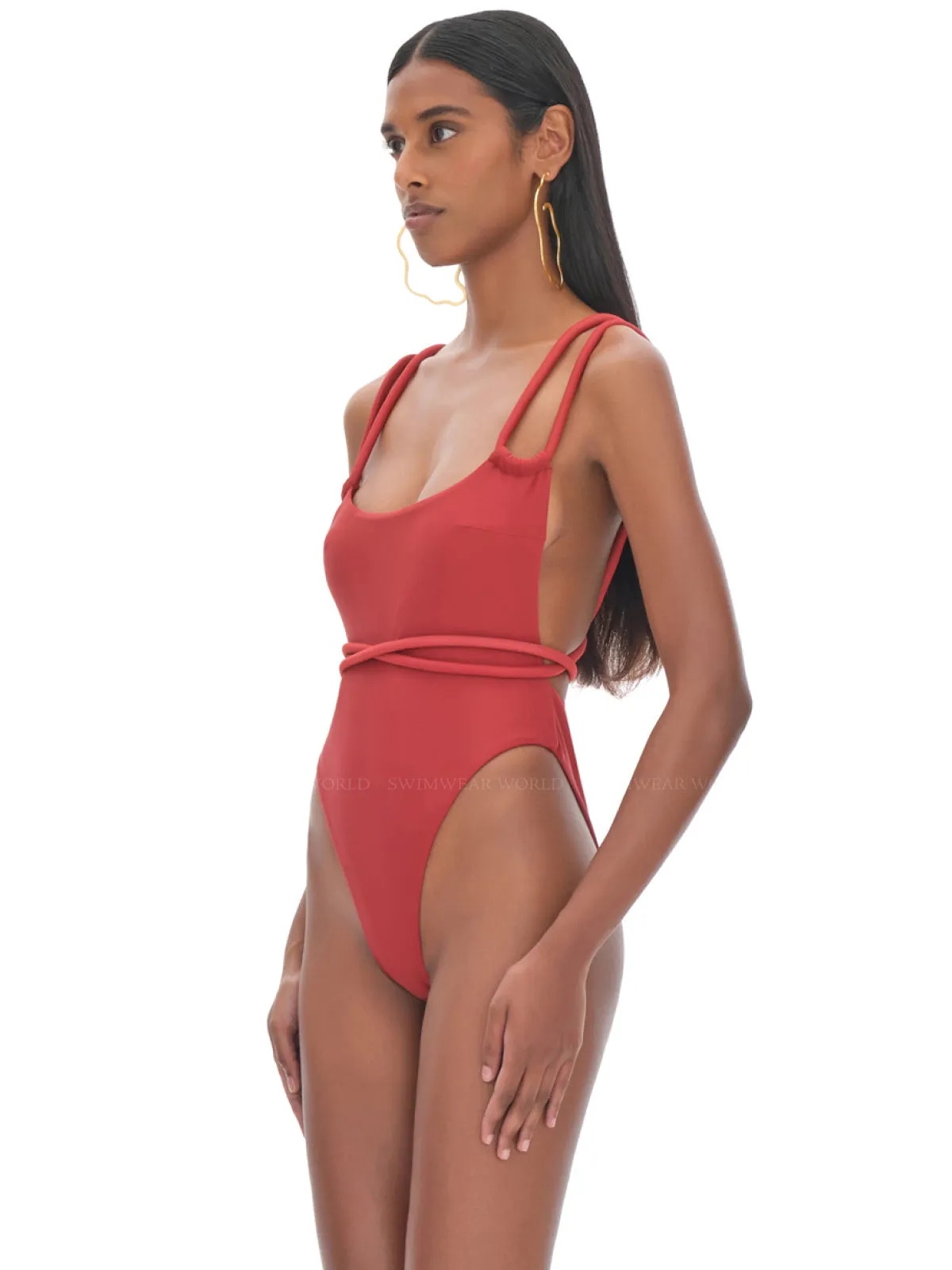 Lima One Piece Swimsuit sold by SWORLD Inc product image thumbnail 3