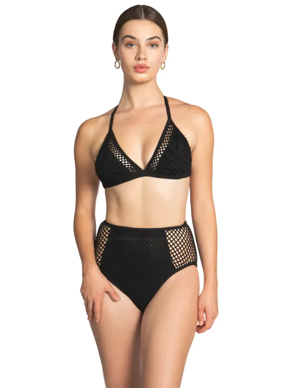 Pua Triangle Floral-Pua Highwaist Bikini sold by SWORLD Inc