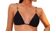 Kaia Parallel Tri-Kaia Detail Tie Side Bikini sold by SWORLD Inc