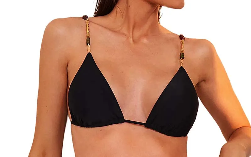 Kaia Parallel Tri-Kaia Detail Tie Side Bikini sold by SWORLD Inc product image thumbnail 5