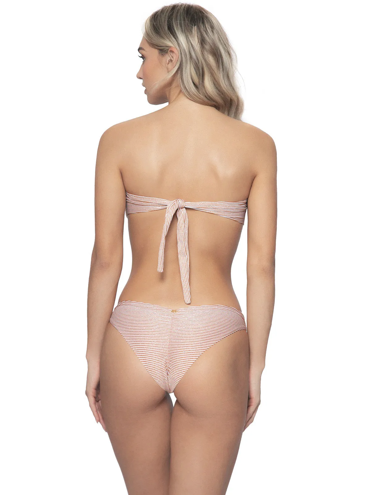 V Bandeau-Basic Ruched Bikini sold by SWORLD Inc product image thumbnail 2