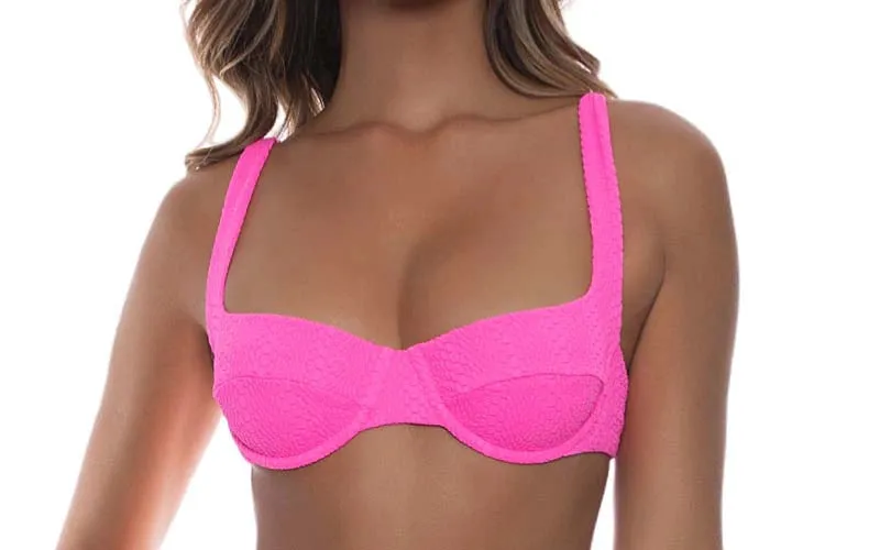 Wide Strap Balconette-High Leg Bikini sold by SWORLD Inc product image thumbnail 4