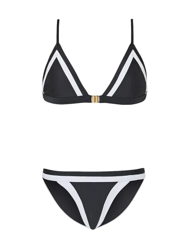 Amalfi Color Block Triangle-Amalfi Color Block Bikini sold by SWORLD Inc