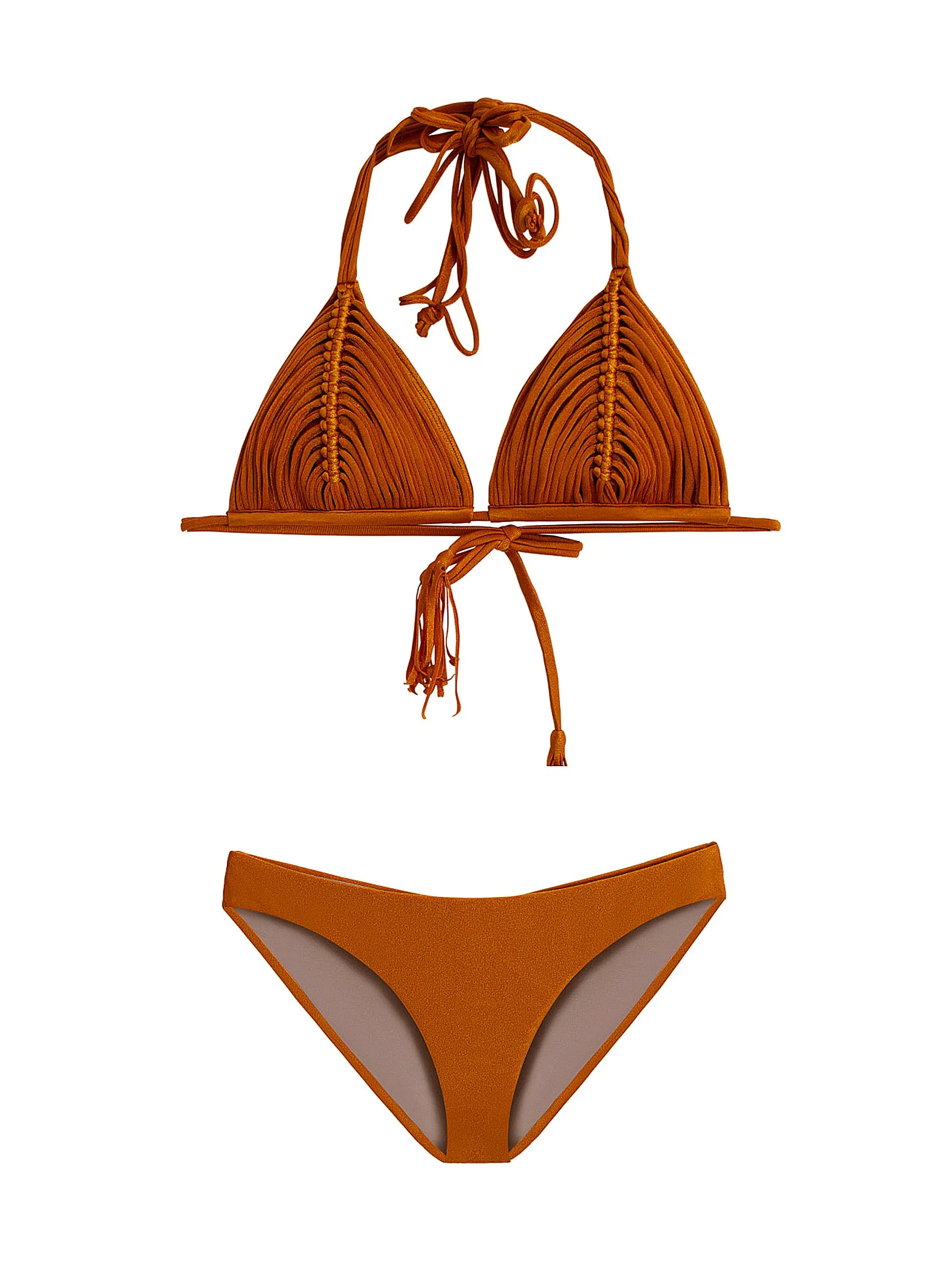Isla Tri-Basic Ruched Bikini sold by SWORLD Inc product image thumbnail 4