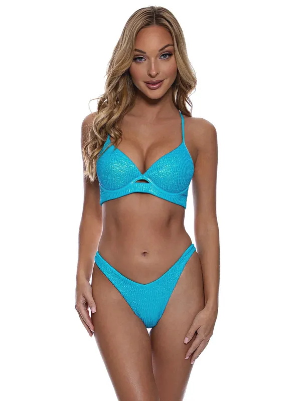 Underwire-High Leg Bikini sold by SWORLD Inc