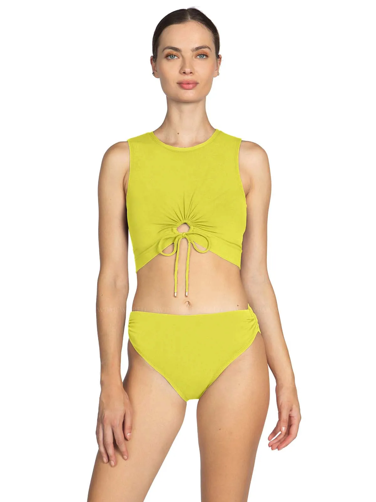 Aubrey Tank-Aubrey High Waist Bikini sold by SWORLD Inc
