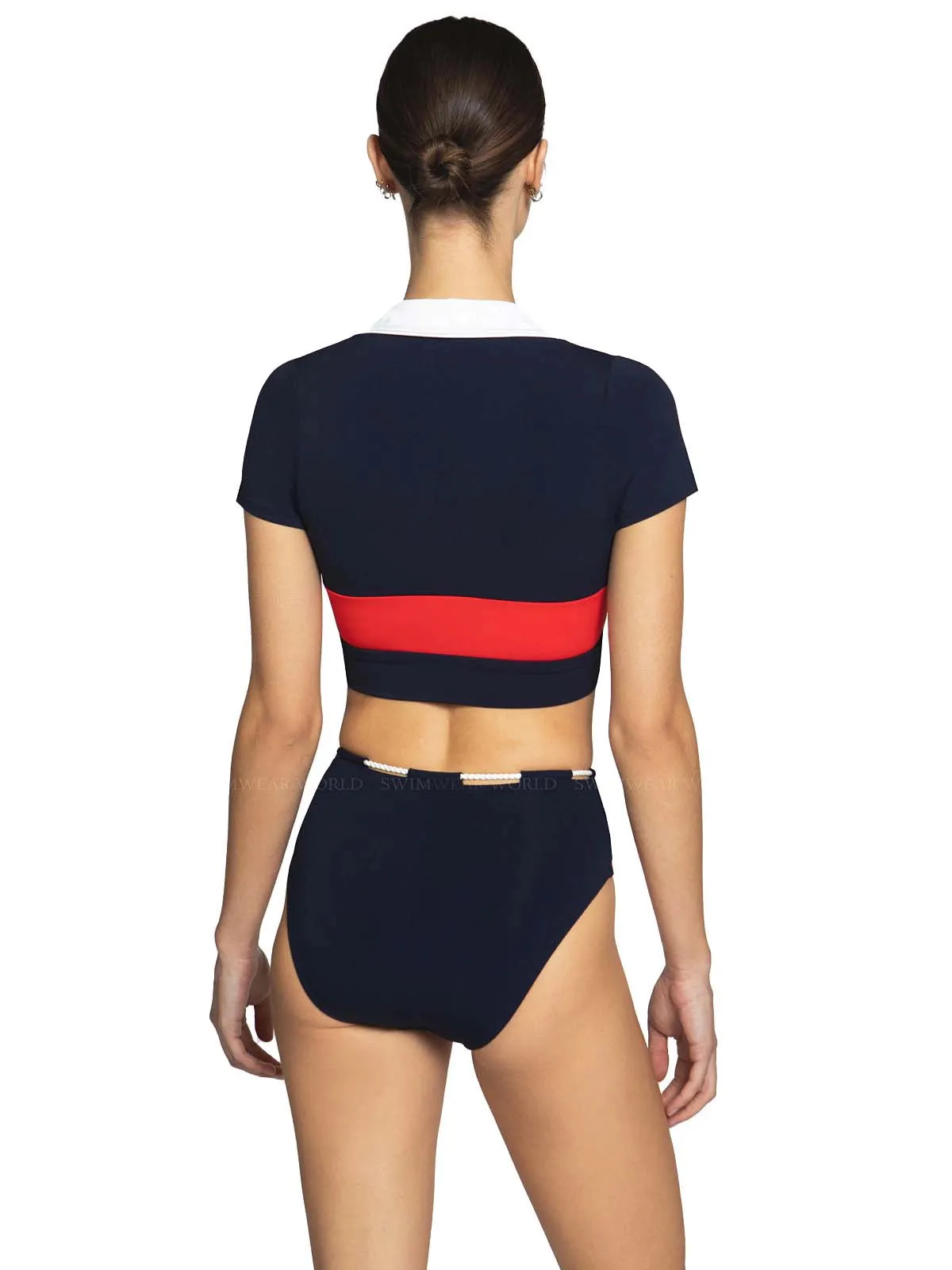 Babe T-Shirt-Babe High Waist Bikini sold by SWORLD Inc product image thumbnail 2
