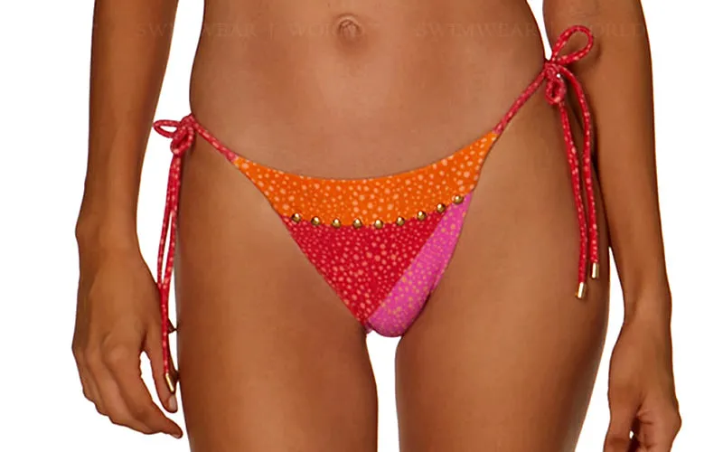 Hindi Block Tri-Hindi Long Tie Bikini sold by SWORLD Inc product image thumbnail 5