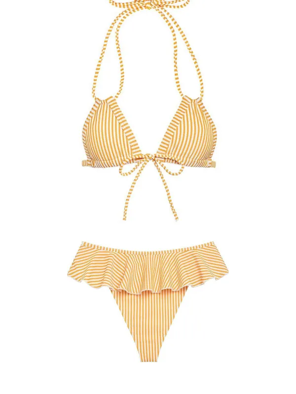 Euro Bow-Tamarindo Ruffle Bikini sold by SWORLD Inc