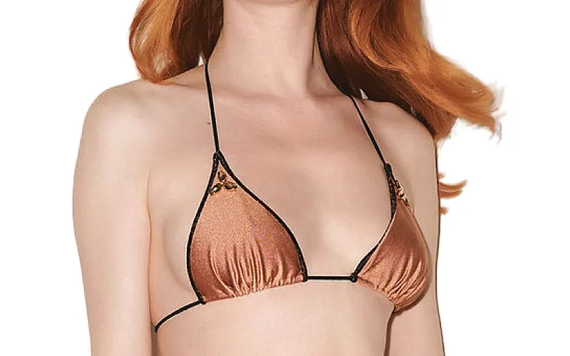 Miranda Triangle-Pearl Tie Side Bikini sold by SWORLD Inc product image thumbnail 4