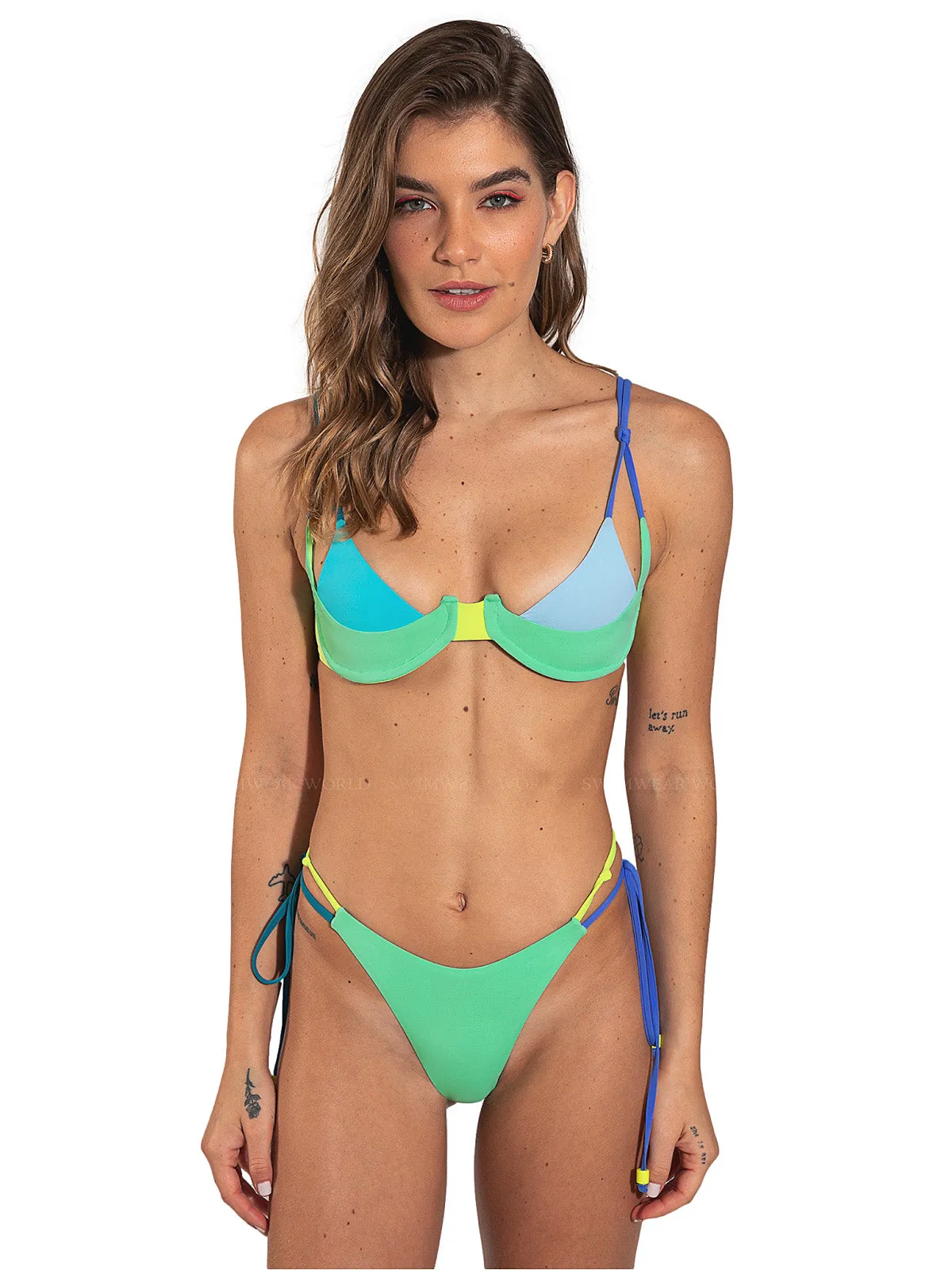 Samy-Peyton Bikini sold by SWORLD Inc
