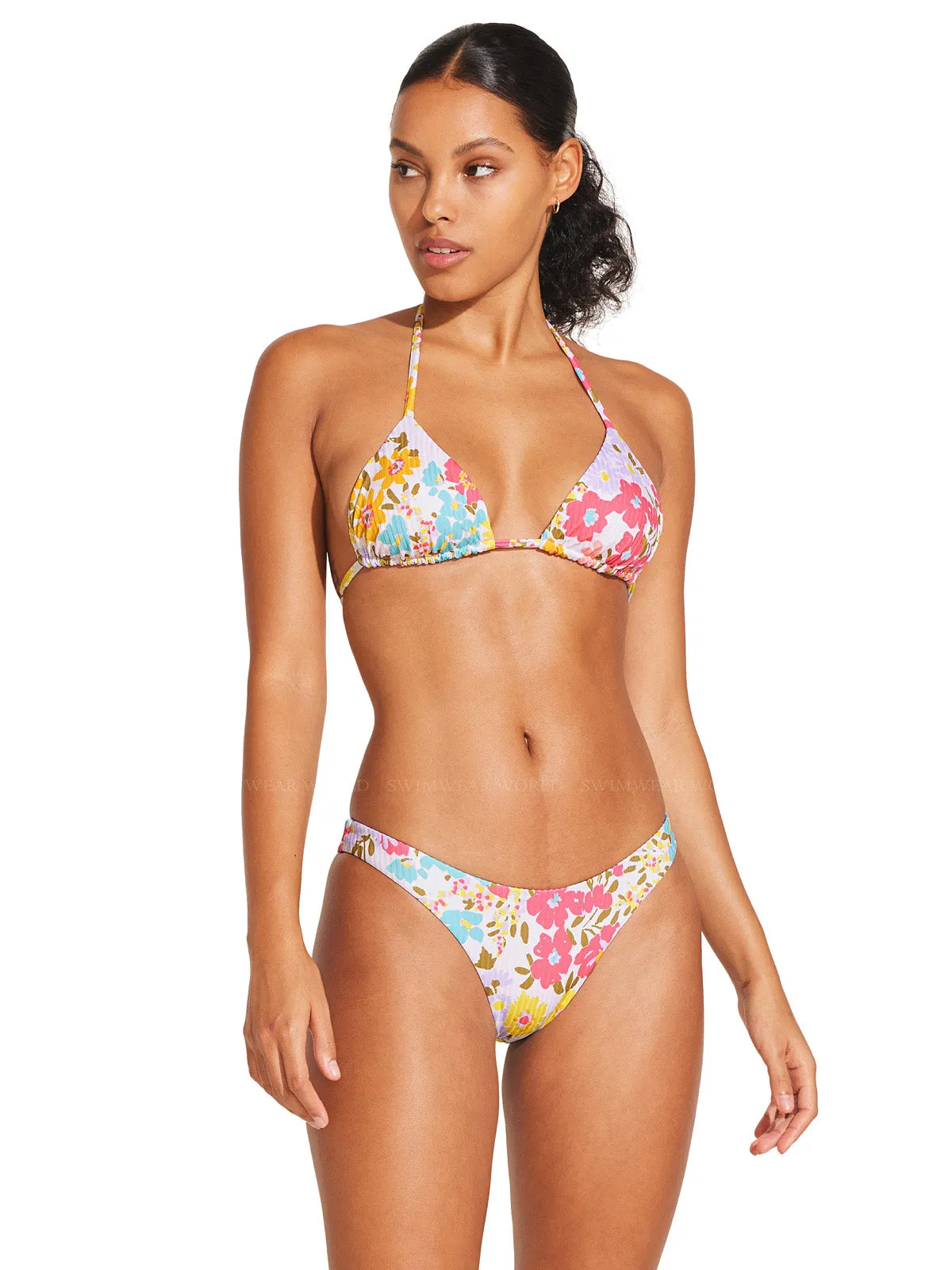Gia Triangle-California High Leg Bikini sold by SWORLD Inc product image thumbnail 3