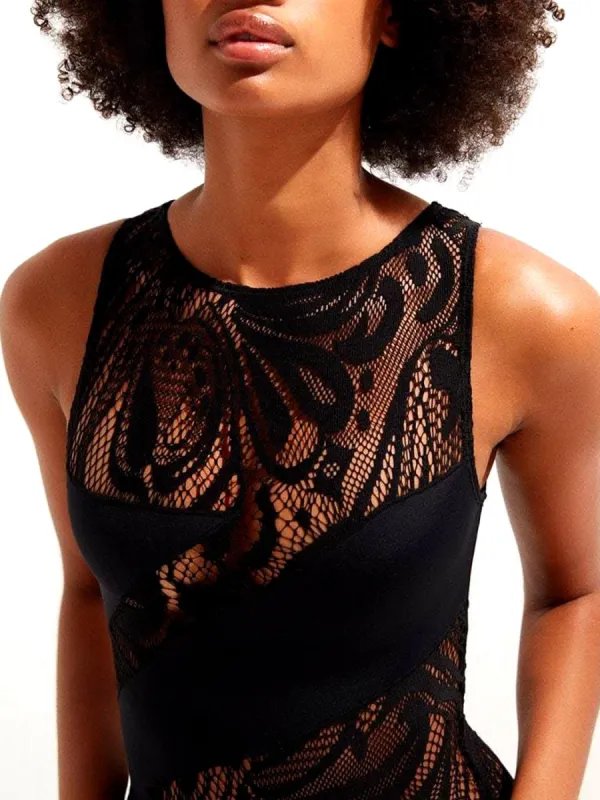 Elizabeth with Lace One-Piece sold by SWORLD Inc