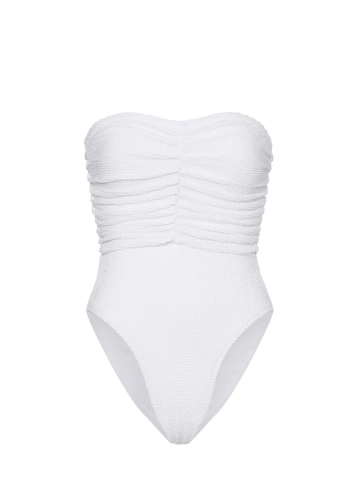 Textured Ruched One Piece sold by SWORLD Inc