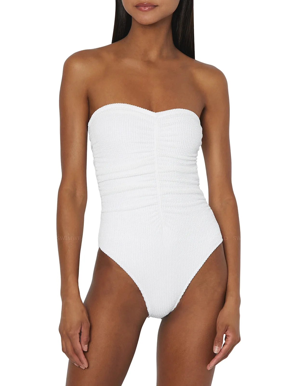 Textured Ruched One Piece sold by SWORLD Inc product image thumbnail 2