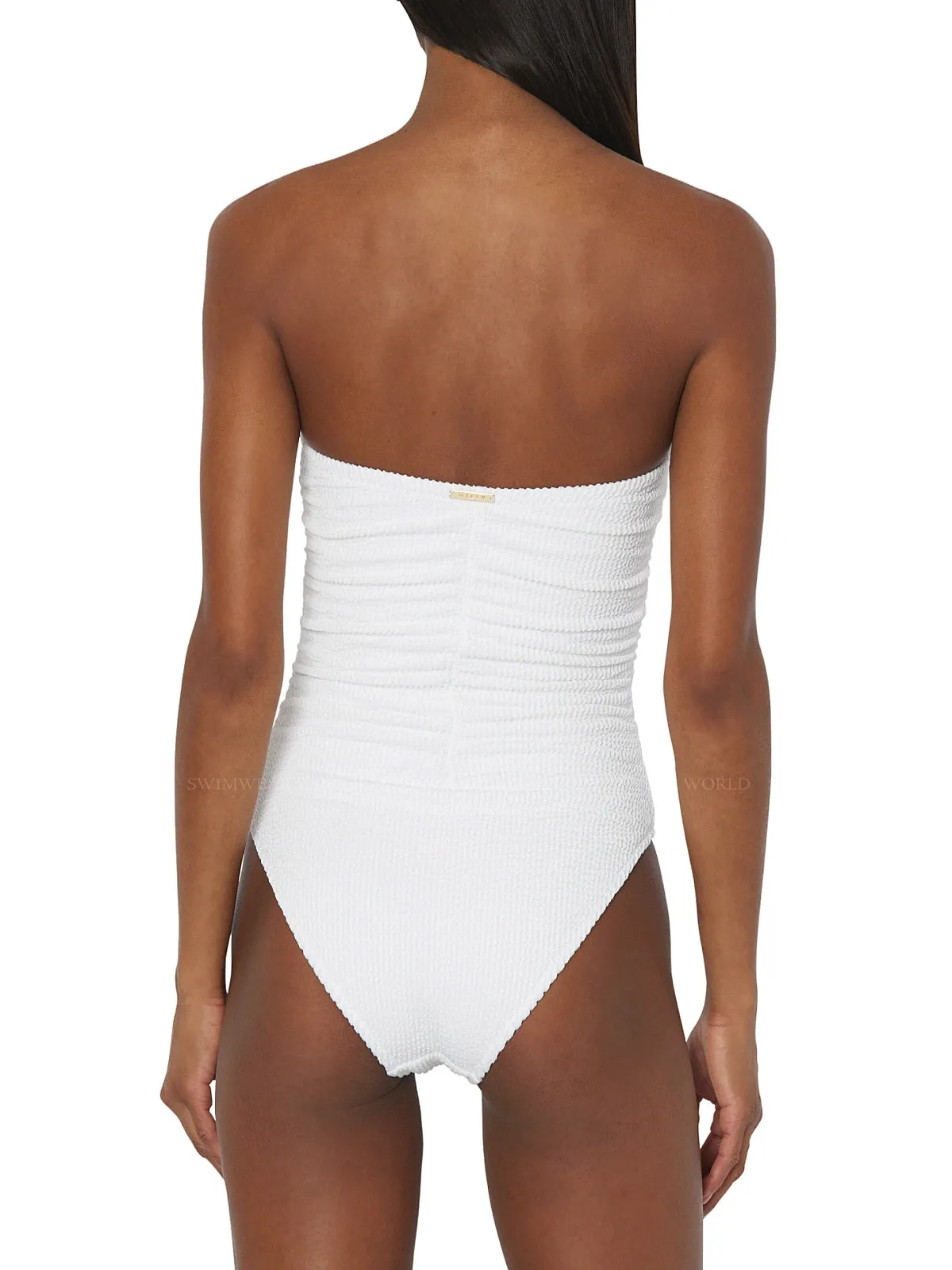 Textured Ruched One Piece sold by SWORLD Inc product image thumbnail 4