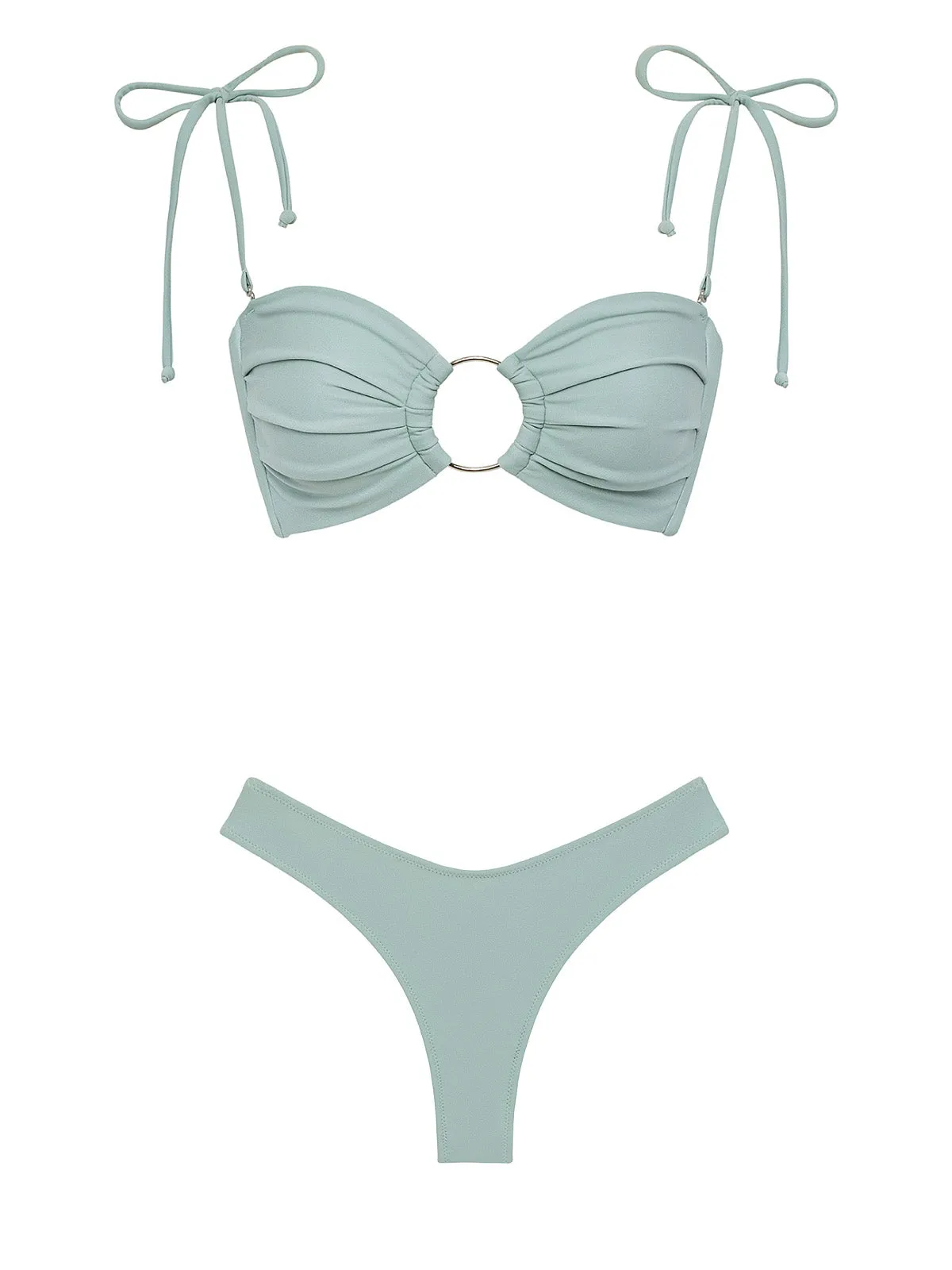 Tori Ties Bandeau-Lulu Bikini sold by SWORLD Inc product image thumbnail 3