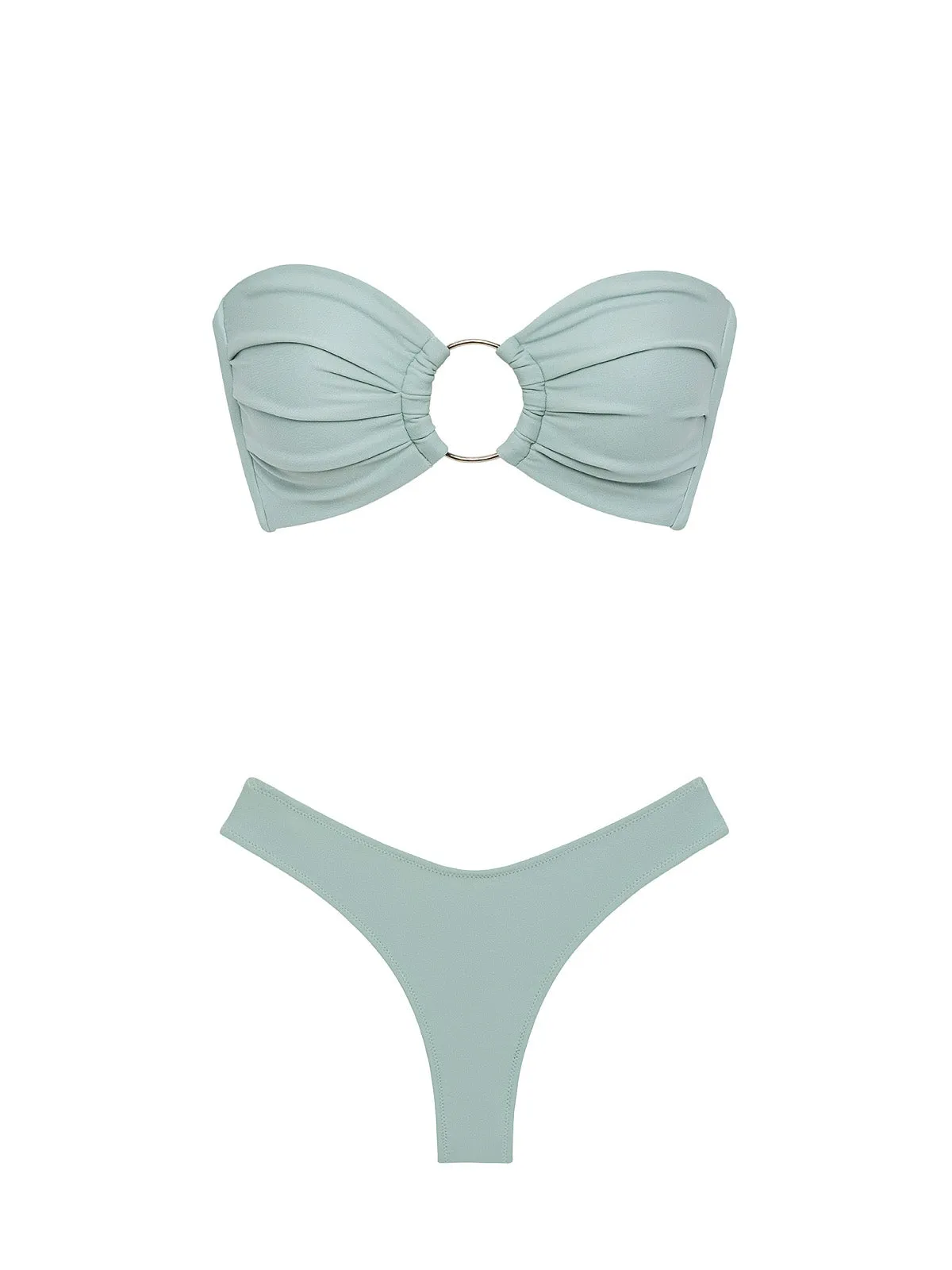 Tori Ties Bandeau-Lulu Bikini sold by SWORLD Inc product image thumbnail 4
