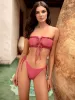 Remi Ruched Bandeau-Tie sold by SWORLD Inc