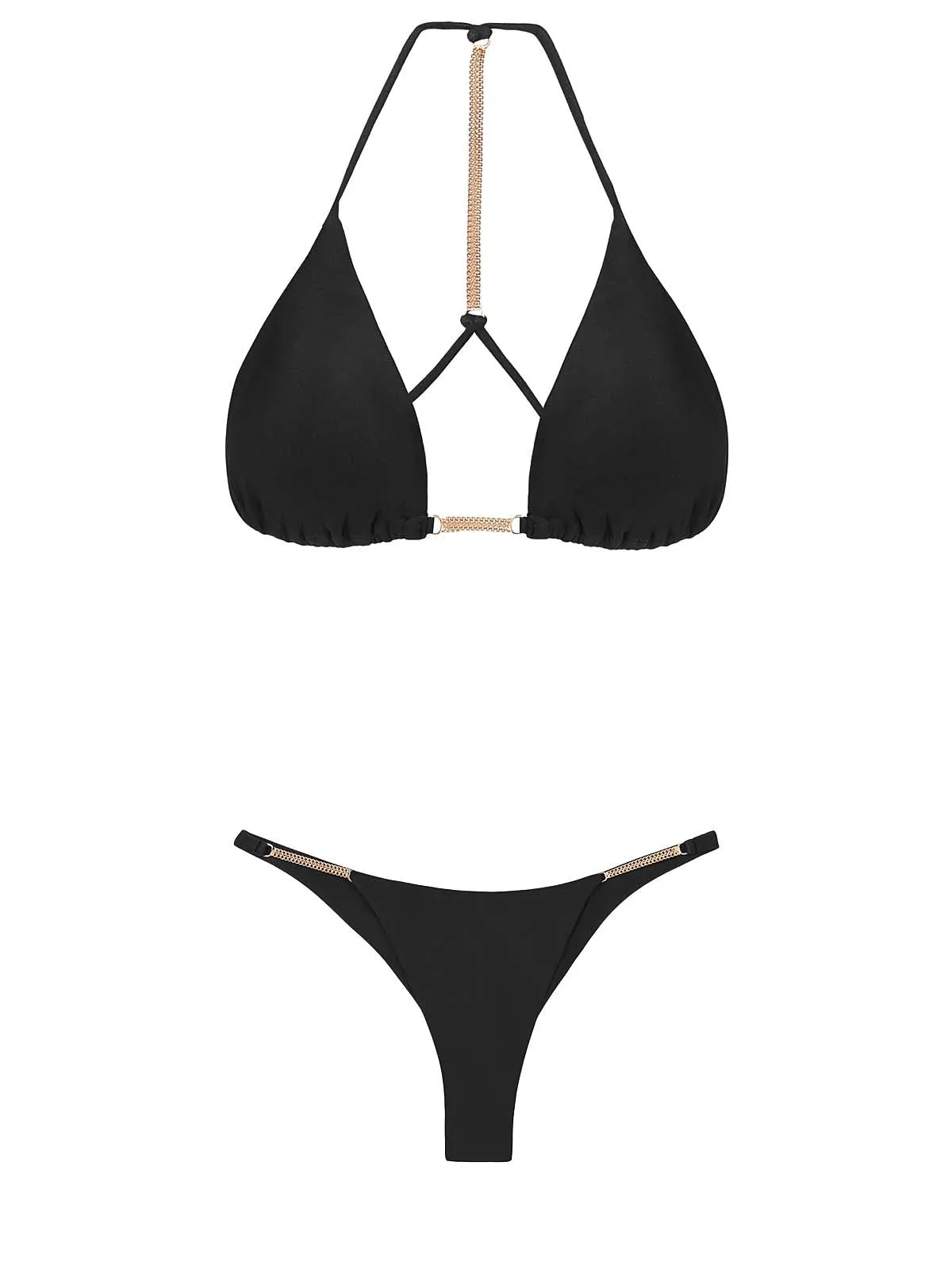 Melody T Back Tri-Melody Detail Bikini sold by SWORLD Inc
