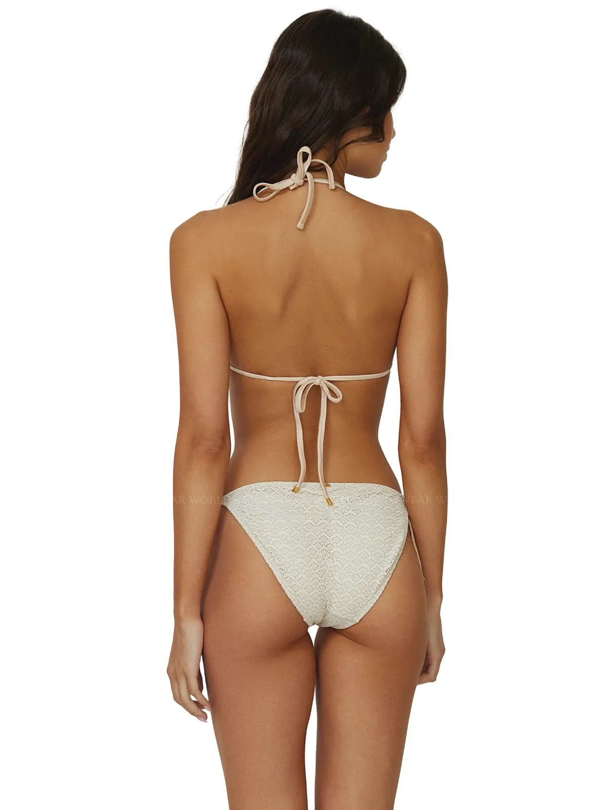 River Ruffle-Tie Bikini sold by SWORLD Inc product image thumbnail 3