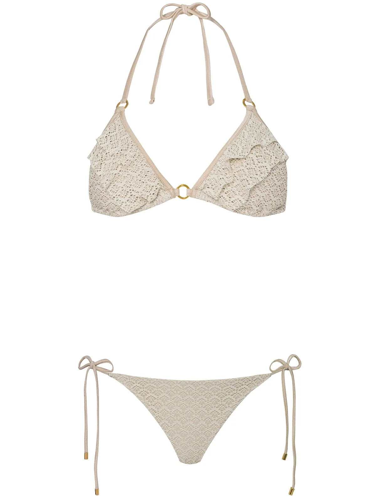 River Ruffle-Tie Bikini sold by SWORLD Inc product image thumbnail 5