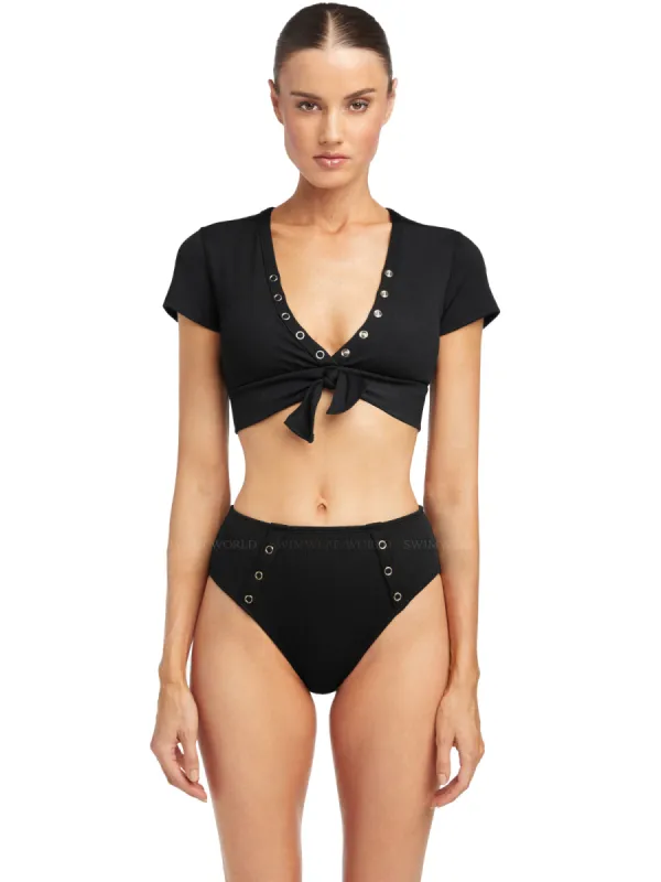 Amy Raglan-Amy High Waist Bikini sold by SWORLD Inc