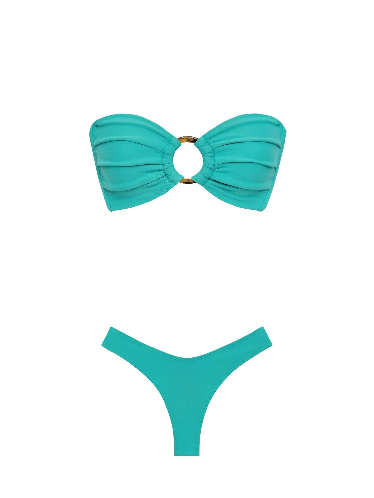 Tori Ties Bandeau-Lulu Bikini sold by SWORLD Inc