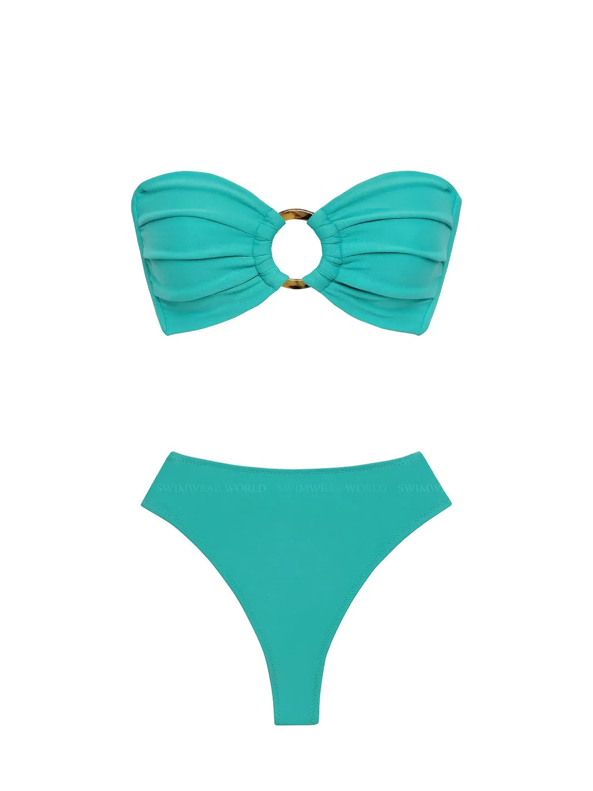Tori Ties Bandeau-Paula Bikini sold by SWORLD Inc product image thumbnail 3