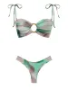 Tori Ties Bandeau-Lulu Bikini sold by SWORLD Inc