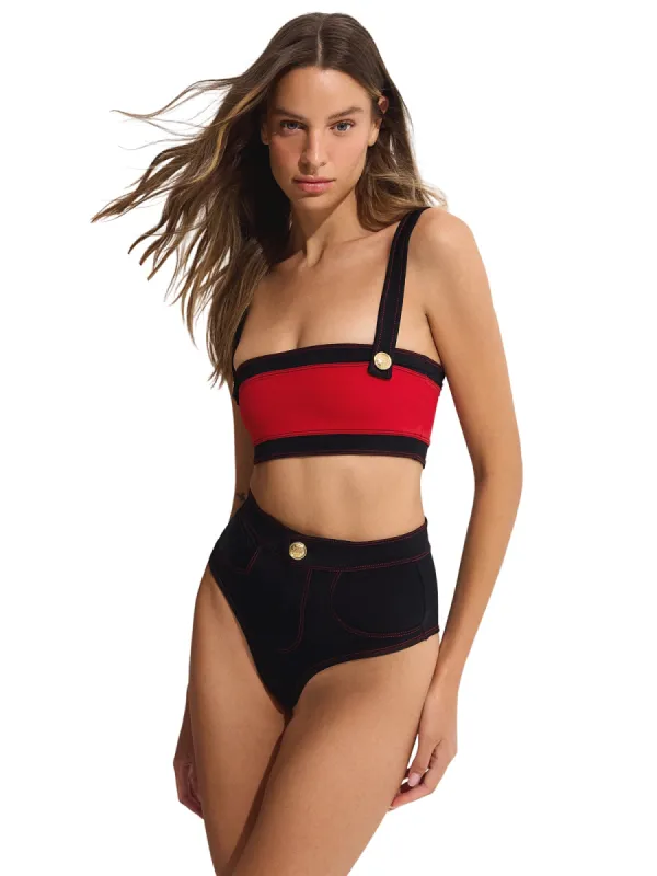 Lavinia Bandeau Bikini sold by SWORLD Inc