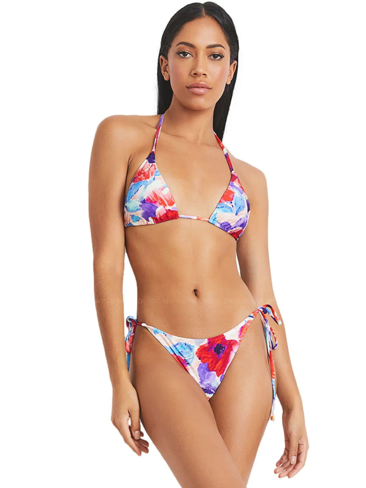 Violet String Bikini sold by SWORLD Inc product image thumbnail 2