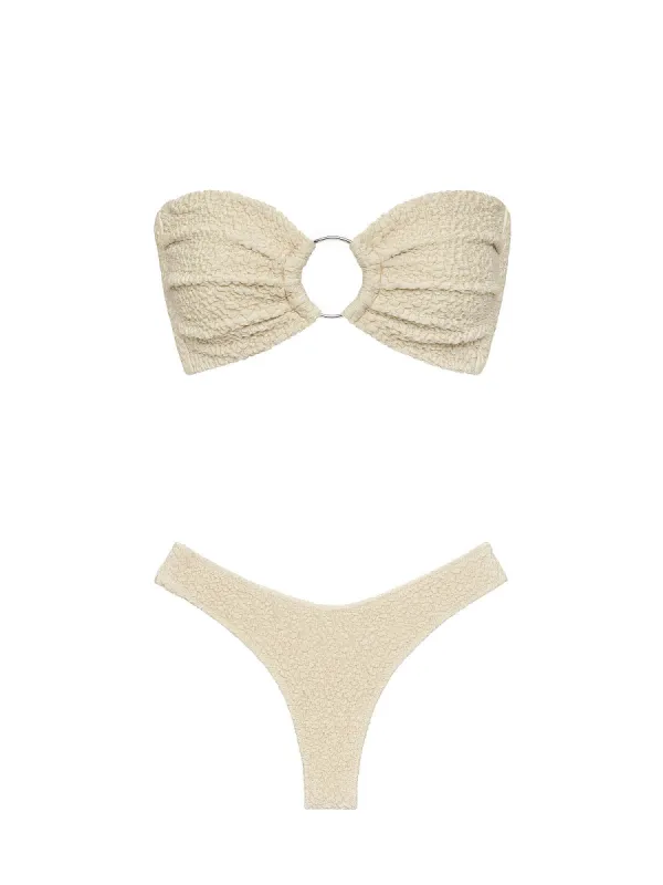Tori Ties Bandeau-Lulu Bikini sold by SWORLD Inc