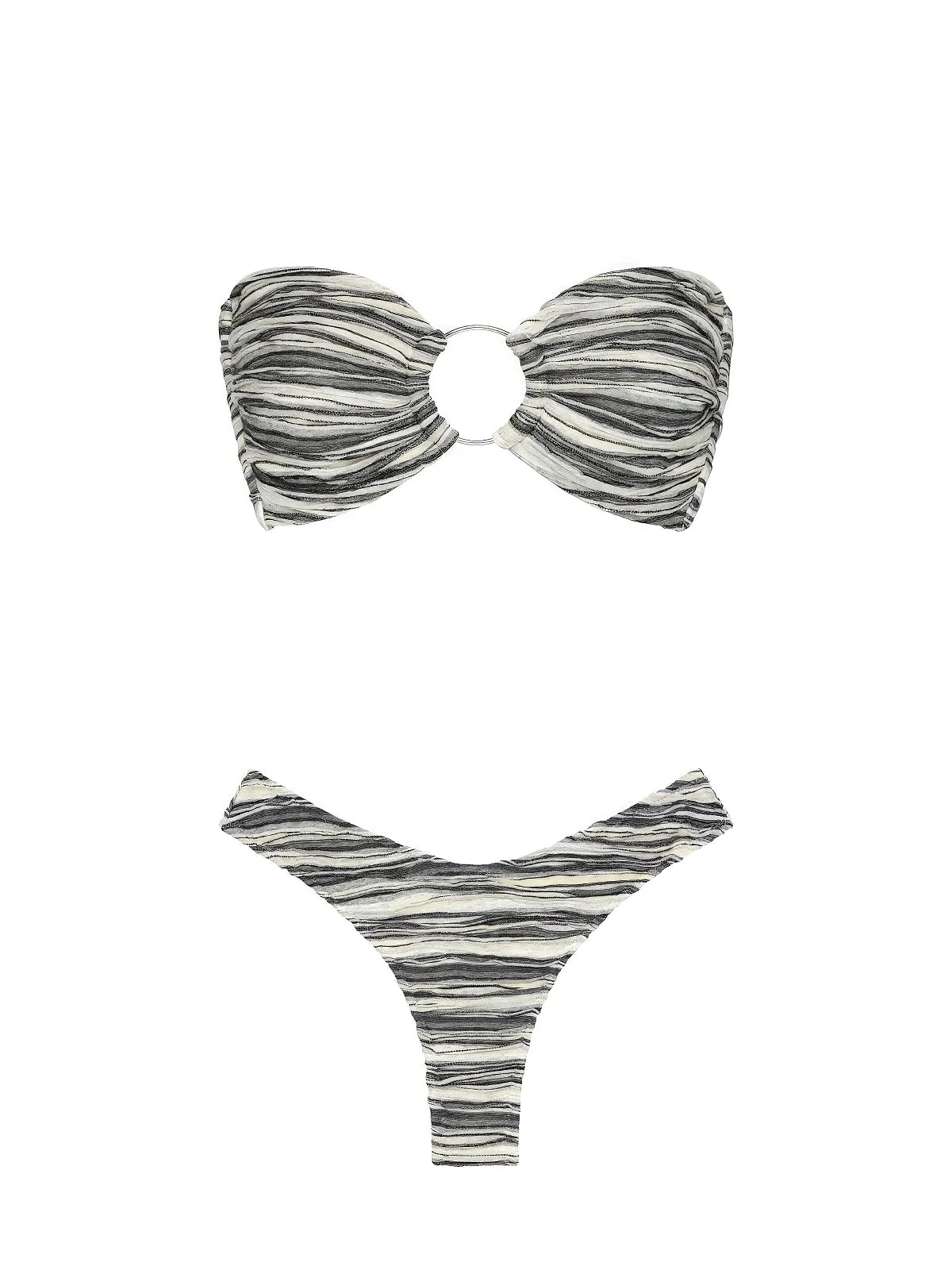 Tori Ties Bandeau-Lulu Bikini sold by SWORLD Inc