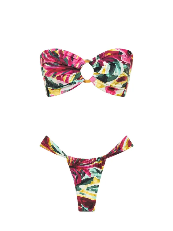 Tori Ties Bandeau-Sandra Bikini sold by SWORLD Inc