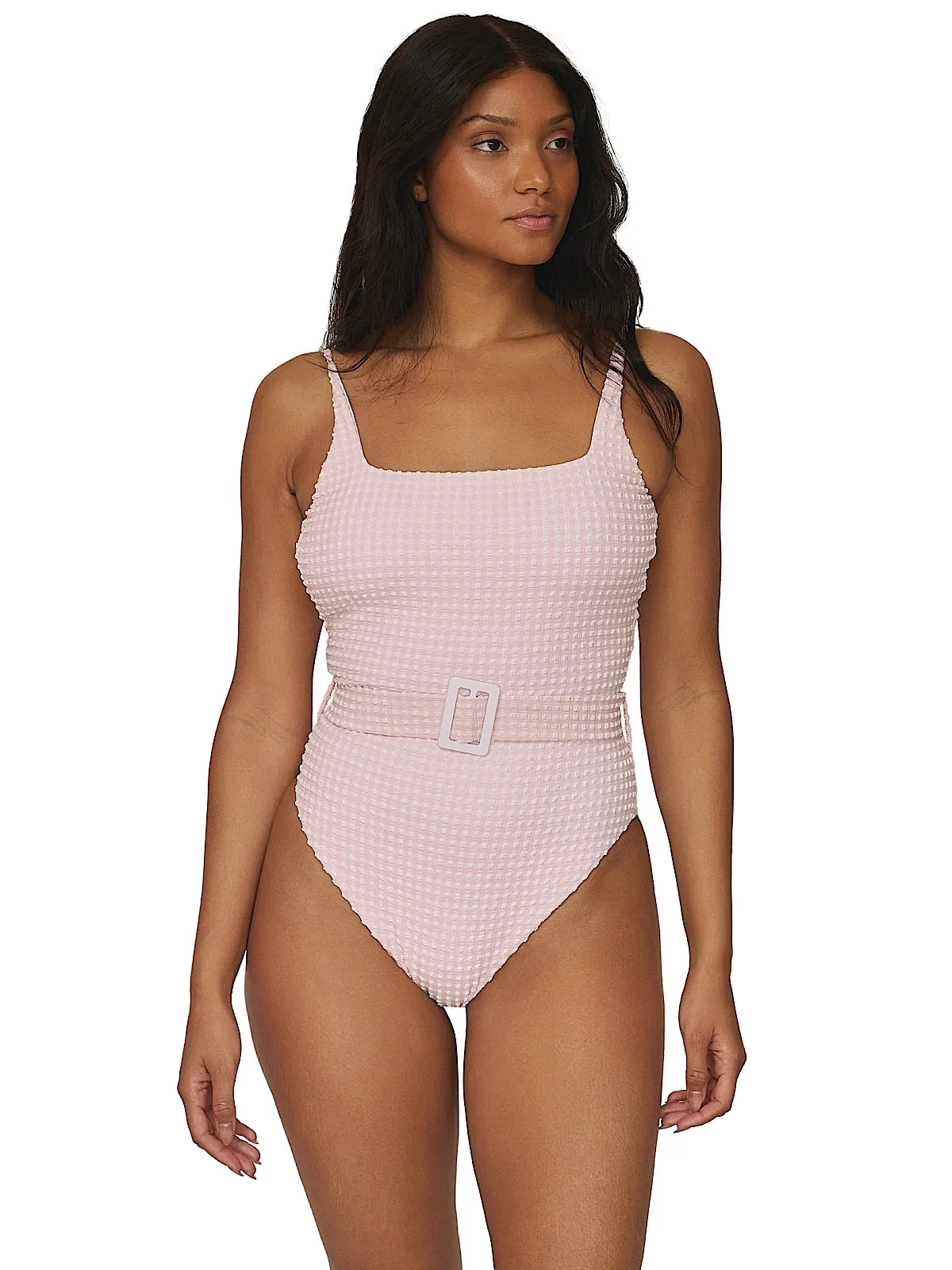 Lucia Belted One-Piece sold by SWORLD Inc