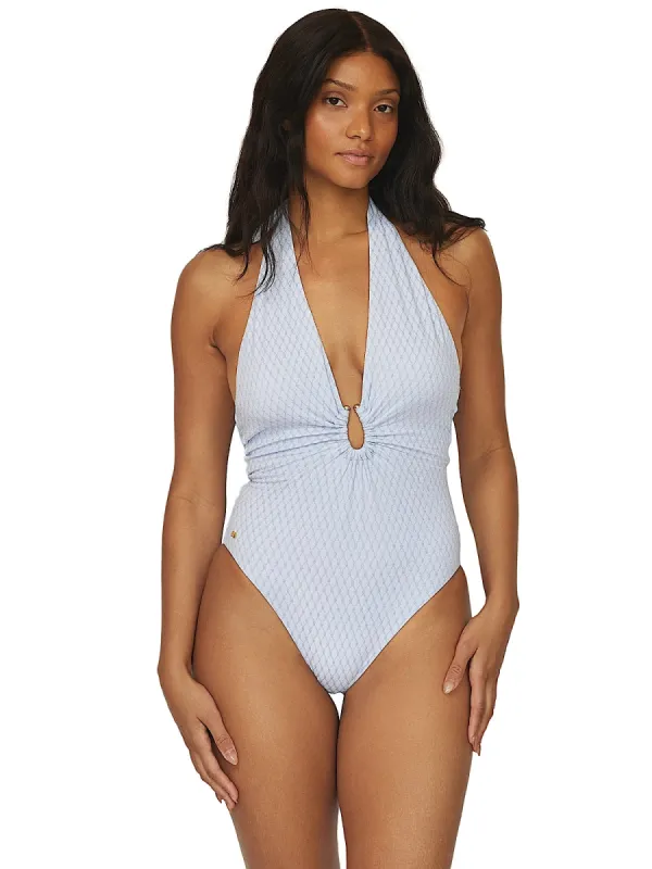 Plunge Detail One-Piece sold by SWORLD Inc