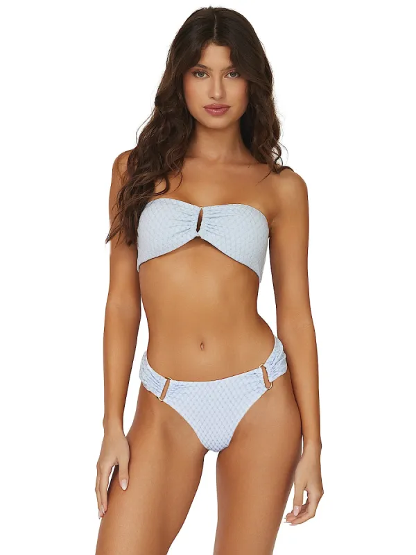 Detail Bandeau-Detail Fanned Bikini sold by SWORLD Inc