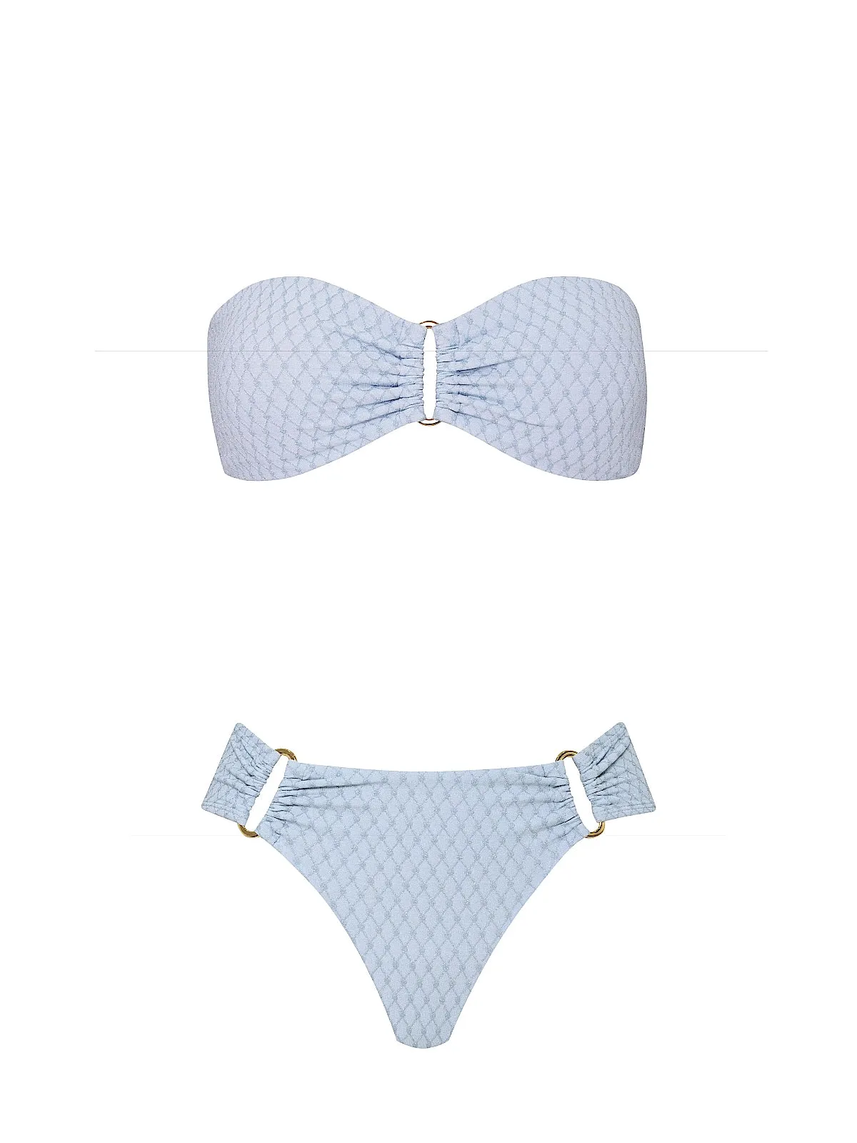 Detail Bandeau-Detail Fanned Bikini sold by SWORLD Inc product image thumbnail 3