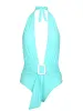 Turquoise 174A One-Piece sold by SWORLD Inc