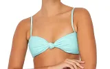 Turquoise 90 Bandeau-Turquoise 23 High Leg Bikini sold by SWORLD Inc