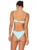 Turquoise 90 Bandeau-Turquoise 23 High Leg Bikini sold by SWORLD Inc