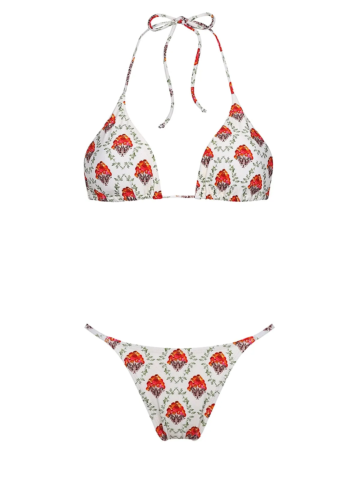 Flora 50 Triangle-Flora 15 String Bikini sold by SWORLD Inc product image thumbnail 3