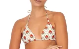 Flora 50 Triangle-Flora 15 String Bikini sold by SWORLD Inc