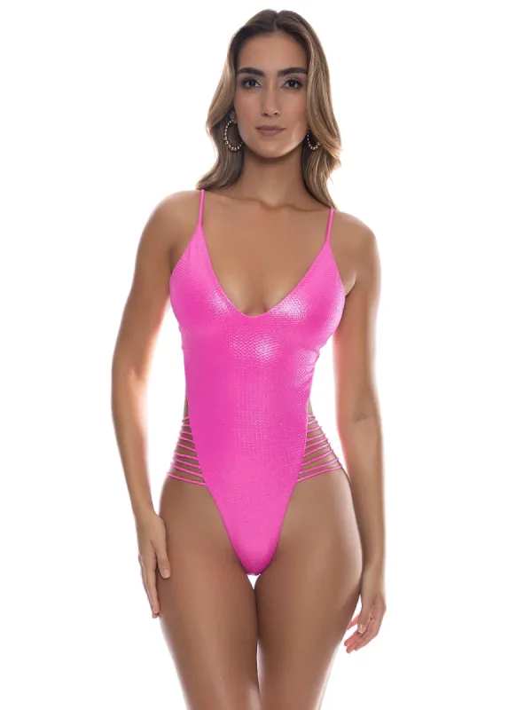 Strappy Sides Bodysuit sold by SWORLD Inc